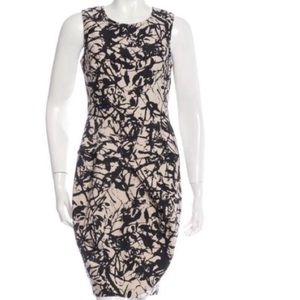 Lela Rose Black and Champagne dress